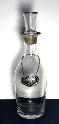 Vintage decanter shot vetro - vintage,