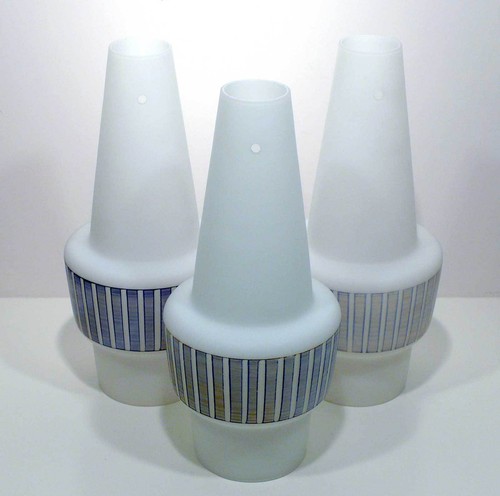 Tre coppe campane lampadario