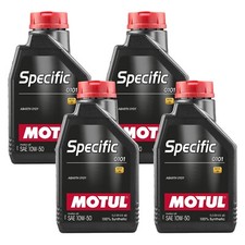 4 Litri Olio Motul Specific Abarth 0101 SAE 10W50 Fiat 500 Abarth 500 595 110282