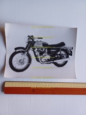 Triumph Bonneville 750 T140 RV 1973 foto cartella stampa originale press photo