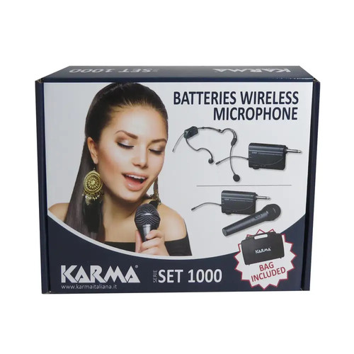 Karma set 1000 radiomicrofono - set,
