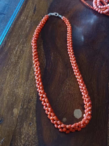 Collana antica corallo - collana, di