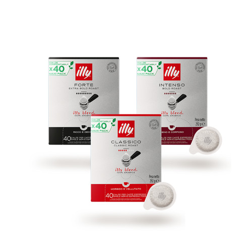 Cialde caffè illy carta - 40,