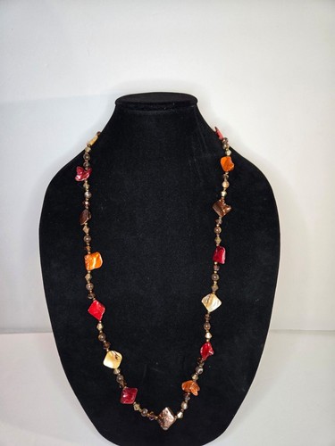 Collana perline con - collana, di