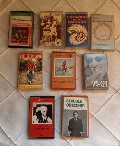 Lotto musicassette vasco - 9,