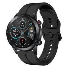 Cinturino in silicone nero per