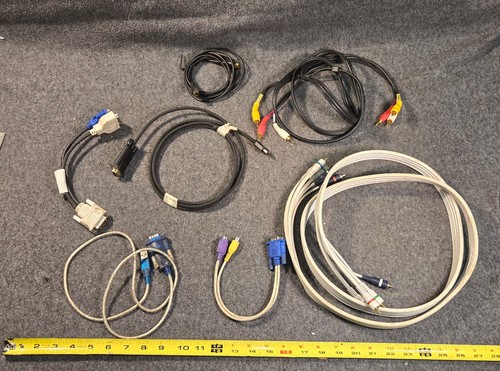 Vari cavi per rca vga - cavi, pc