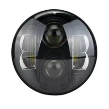 Faro Anteriore LED 7" con ECE per Harley Street Glide / Special fanale TH4 nero