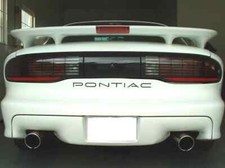  REAR BUMPER INSERTS  OVERLAY