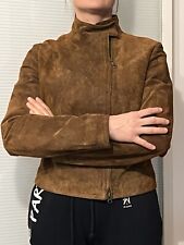 Giubbetto in vera pelle scamosciato tg S/M come nuovo 