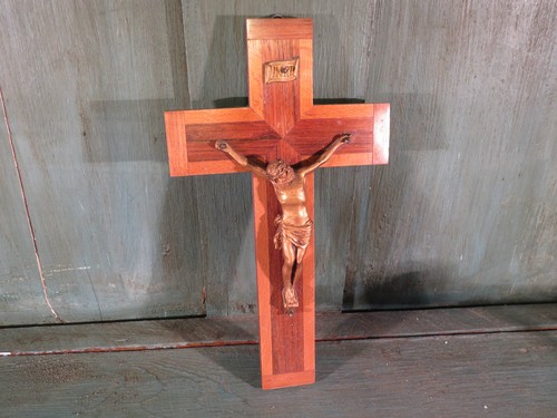 Antico crocifisso reliquiario - antico,