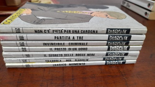 Lotto fumetti diabolik - diabolik, in