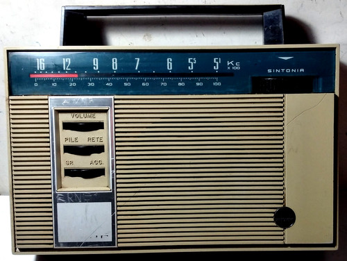 Radio vintage mivar tradel - vintage,