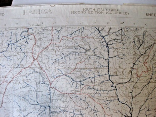 Cartina geografica militare - ,