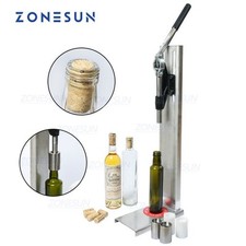 ZONESUN 20-24mm Tappatrice Manuale Acciaio Inox per Vino