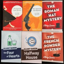 Ellery Queen~Lot 6 Classic
