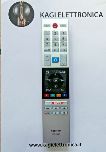 Telecomando toshiba 8543 - telecomando, ct-8543