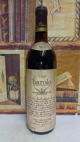 Vino 1970 barolo ribezzo 72cl - 1970,
