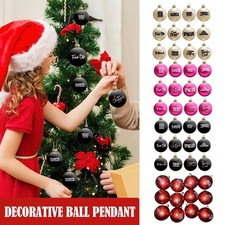 Ciondolo Palline di Natale Decorative - pieno di atmosfera festiva Lotto J5