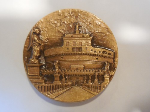 Medaglia castel sant angelo - medaglia,