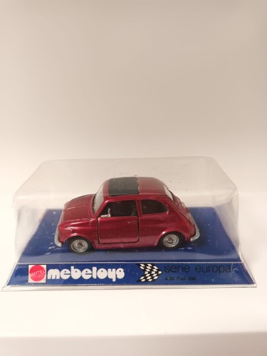 Mebetoys fiat 500 bordeaux - fiat,