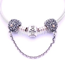 Autentica catena di sicurezza PANDORA Bouquet Clip - 790864-05