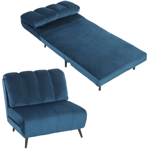 Homcom poltrona letto - homcom, con