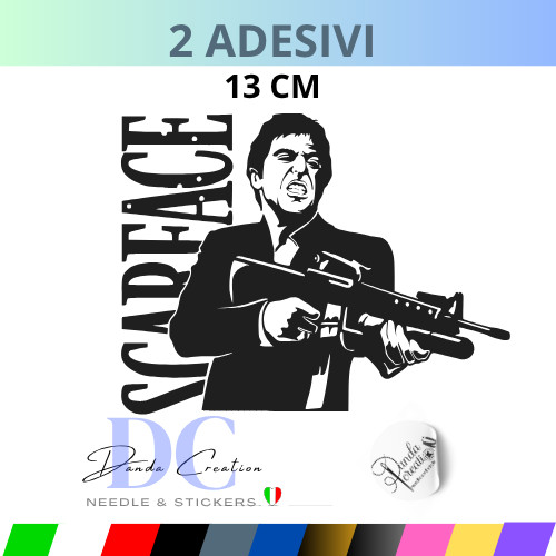 Adesivo scarface pacino - 2,