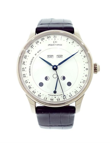 Jaquet droz oro bianco - oro, 18