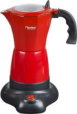 Bestron Moka elettrica con base, Viva Italia, Per 6 tazzine da caffè: 180 ml