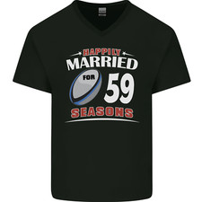 T-shirt uomo scollo a V cotone