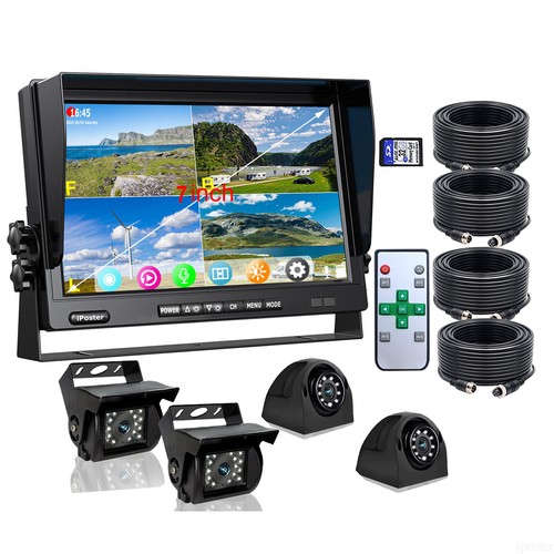 Registratore dvr quad monitor - registratore,