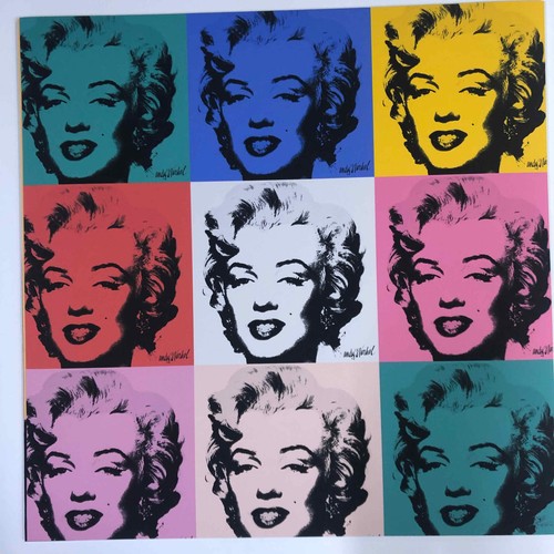 Andy warhol litografia off - warhol,