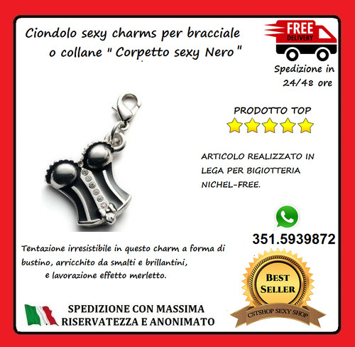 Bigiotteria ciondolo sexy - ciondolo,