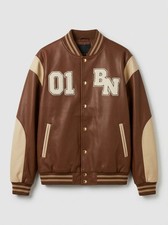 Bomber in pelle da uomo