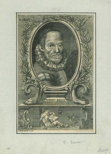 Ritratto federico barocci - federico,
