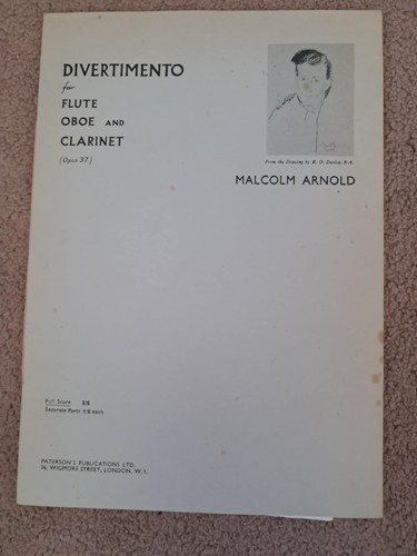 Malcolm arnold divertimento - malcolm,
