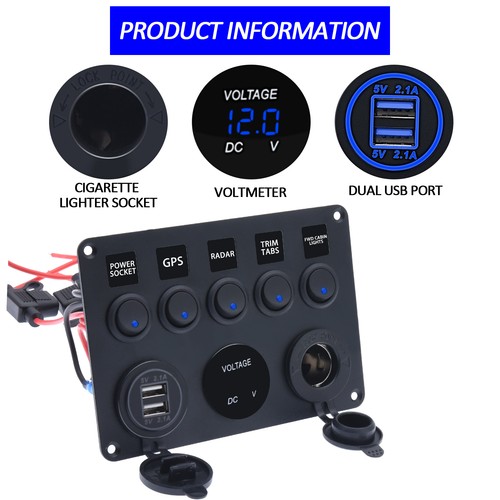 Interruttore luce led - led, 5