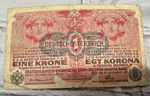 Austria corona 1916 - austria,