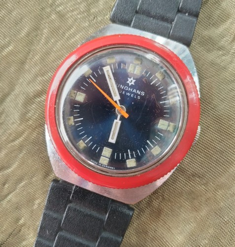 70s junghans diver - diver, waterproof