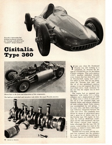 1962 auto corsa - auto,