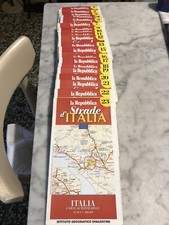 20 CARTINE GEOGRAFICHE STRADE D’ITALIA  COLLANA GUIDA GUIDE LIBRO BOOK LIVRE