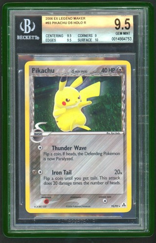 Pokemon card bgs - -, 9.5
