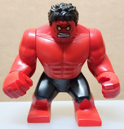 Lego red hulk sh0370 big - lego,