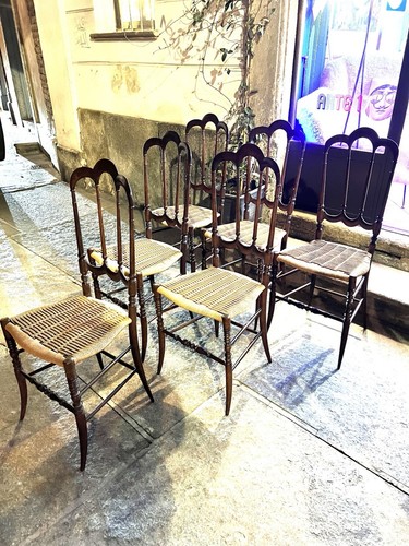 Sedie vintage chiavarine - vintage,