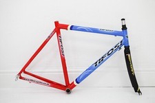 TELAIO BICI DA STRADA IN LEGA DI COLUMBUS TIFOSI CK 55,5CM, RUOTA 700C, FORCELLA CARBONIO TEMPO