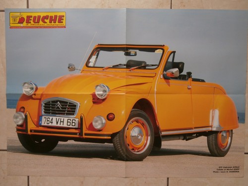 Poster citroën 2cv - citroËn, /