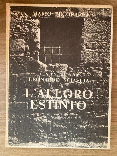 Alloro estinto con testo - estinto,