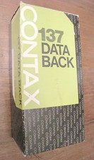 Solo scatola vuota originale per DATA BACK CONTAX 137 MD quartz dorso yashica