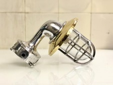 Brass Shade Wall Light –